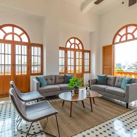 2cm-b1 In Getsemani With Air Conditioning Pool And Wifi * Cartagena